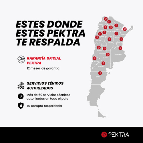 Imagen 10 de 10 de Ventilador 3 En 1 Pektra 3 Aspas Metalica 18p Pie Pared Piso
