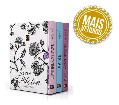 Box - Jane Austen Com 3 Livros