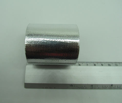 Imagen 4 de 6 de Cinta Termica Aluminio Tuberias Mangueras Intake Intercoler