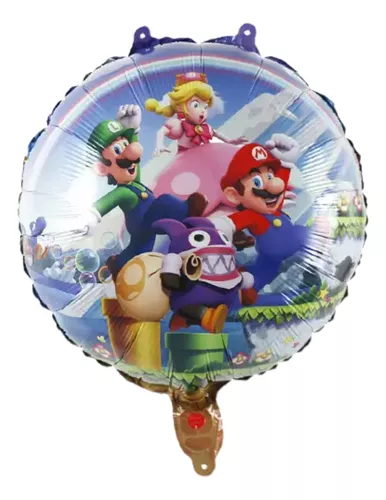 Kit decorativo para fiesta de cumpleaños en temática de super mario bros  con diversos globos, adornos móviles y accesorios, variedad de modelos /  yongli / li-06 – Joinet