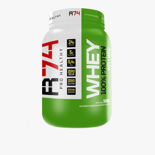 Whey 100% R74 900g (concentrado + Isolado)