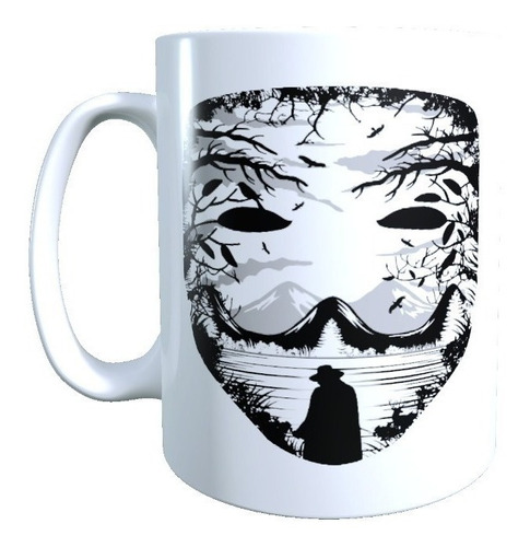 Taza Diseño Pelicula V De Vendetta Venganza Mascara