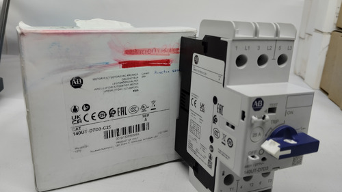 Allen Bradley 140ut-d7d3-c25 Circuit Breaker Motor 3 Pole (Usado)