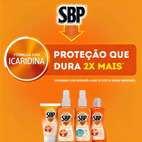 Repelente Corporal Sbp Advanced Loção 175ml - Icaridina