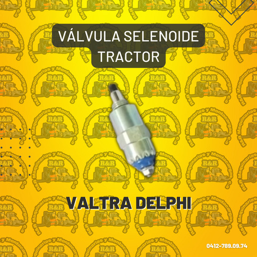 Válvula Selenoide Tractor Valtra Delphi