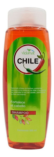 Shampoo De Chile Vidanat 500ml Anti Sebo Y Anti Caspa Full