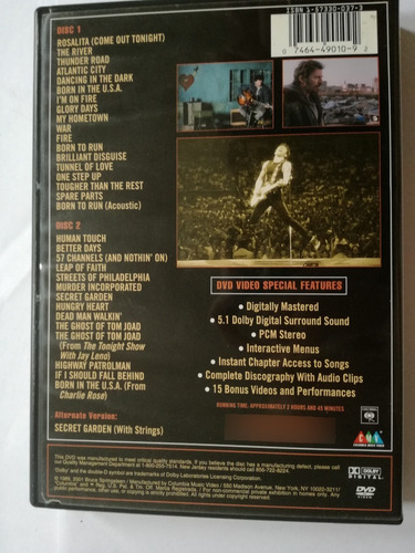 Bruce Springsteen - The Complete Video Anthology - Dvd
