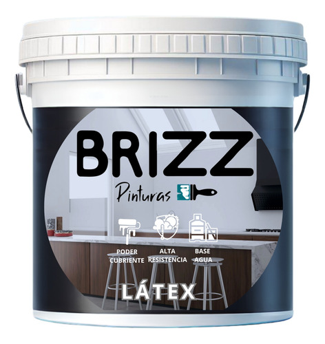Latex Extracubriente Blanco Brizz Galon 4 Litros