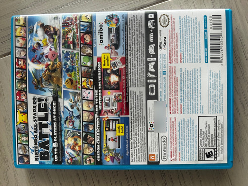 Super Smash Bros Wii U Nintendo Físico (Reacondicionado)