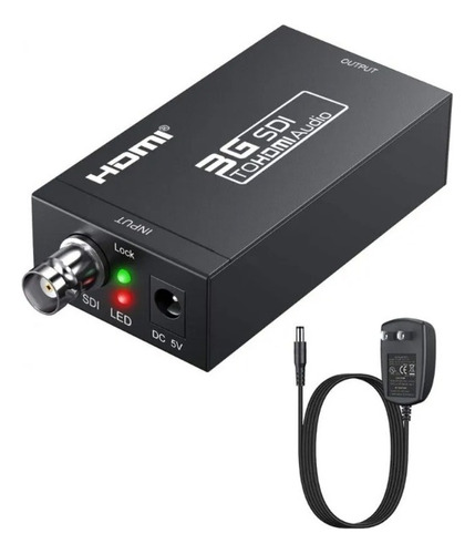 Convertidor Sdi A Hdmi 3g Metálico 1080p Cámara Monitor Dvr