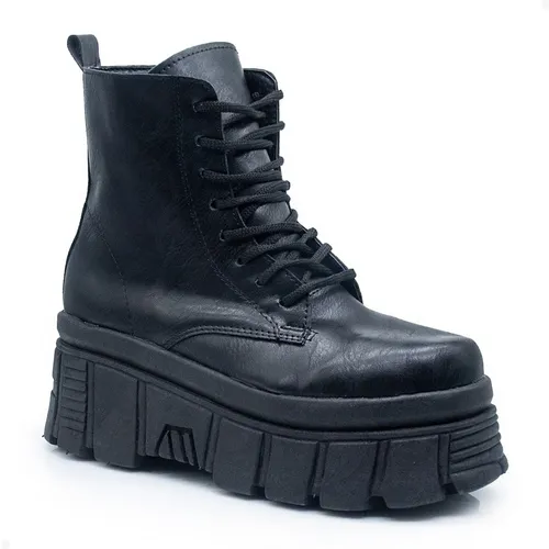Borcegos de mujer con plataforma clearance