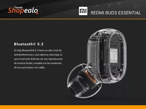  Xiaomi Redmi Buds Essential Auriculares inalámbricos M2222E1 -  (negro) : Electrónica