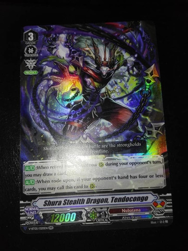 Shura Stealth Dragon, Tendocongo - Aerial St Carta Vanguard