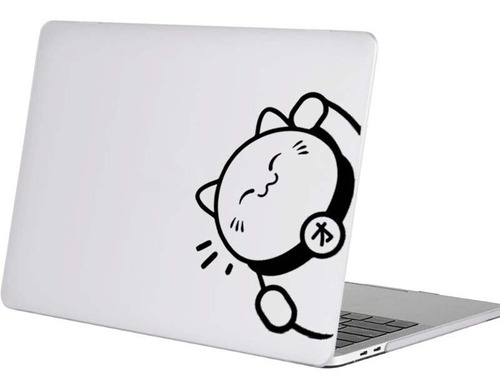 Sticker Decorativo Para Notebook Gato De La Suerte Lucky Cat