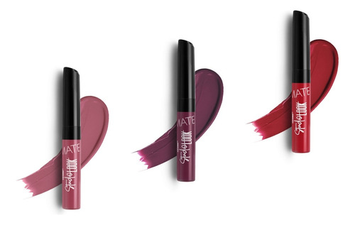 Pack 3 Labiales Studio Look Indeleble Cyzone 