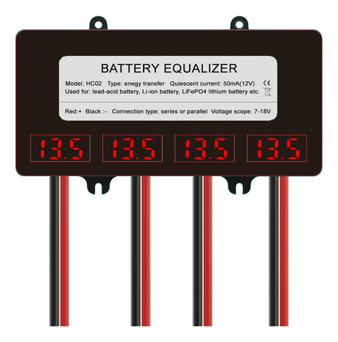 Baterías Ecualizador Equilibrador Tensión Batería Conectar