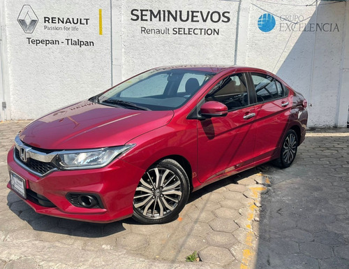 Imagen 8 de 15 de Honda City Ex Cvt 2019 Rojo