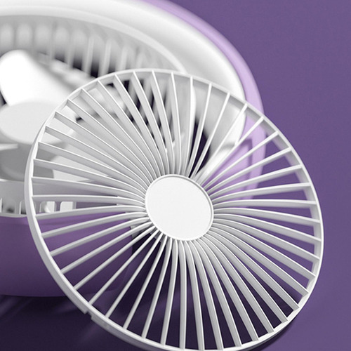 Wpd Mini Ventilador De Refrigeración Con Luces Led