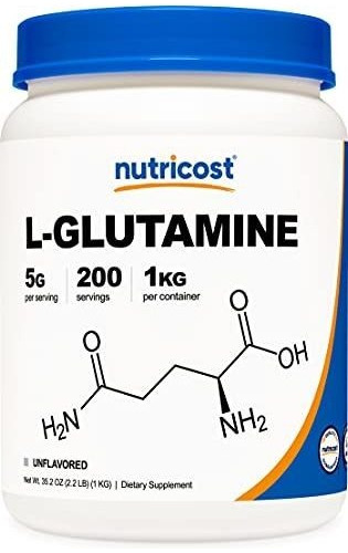 L-glutamina Polvo Alta Pureza 1 Kg