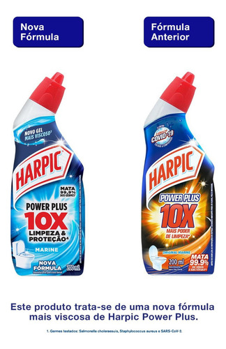 Desinfetante Sanitário Líquido Harpic Power Plus 200ml