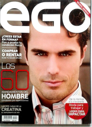 Revista Ego Drew Chris George Masajes Creatina Triatlon Moda