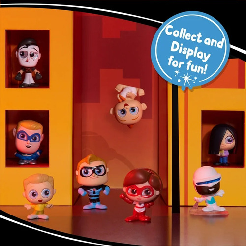 Disney Doorables Los Increíbles Set De 8 Figuras Exclusivas