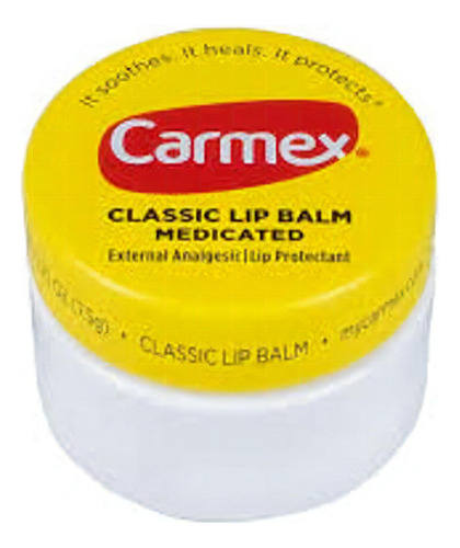 Hidratante Labial Carmex Clásico Medicado 3 Unidades 7,5g