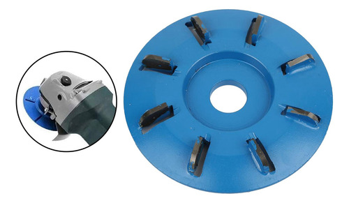 Turbo Carving Disc Grosor Cepilladora Azul