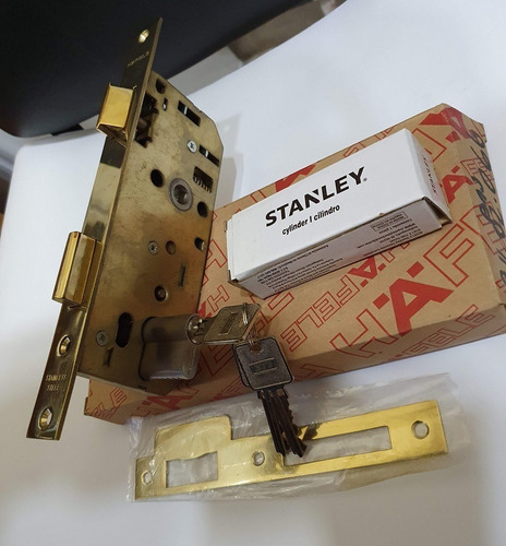 Cerradura Hafele Mortise Con Cilindro Stanley Euro-oferta