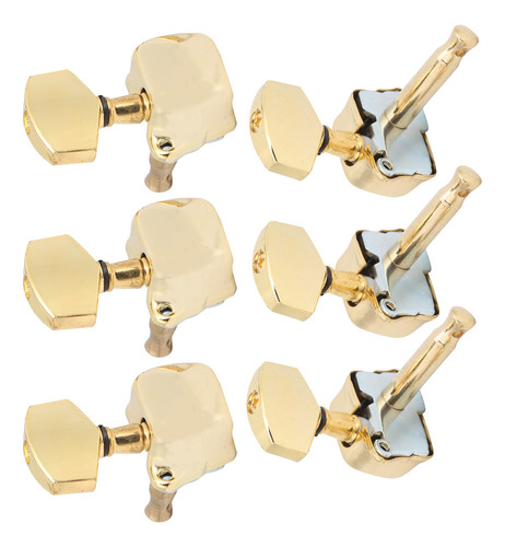 Tecla De Afinación De Cuerdas Para Guitarra Semicerrojada, 3
