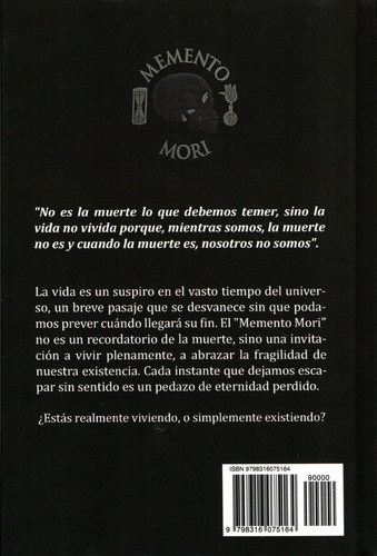 Memento Mori: Recuerda Tu Muerte de Humberto Montesinos en Español Tapa Dura 2025