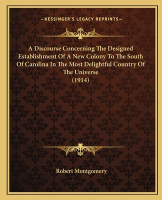 Libro A Discourse Concerning The Designed Establishment O...