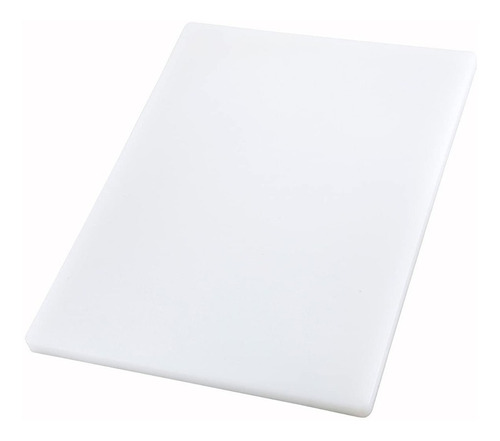 Tabla Corte Pro Blanca Polietileno Antibacterial 40x30x1 Cm