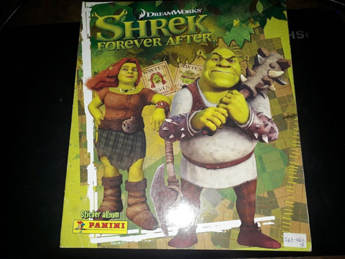 Album De Figuritas Shrek Forever After De Sudafrica