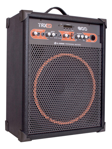 Alto-falante LL Audio TRX 12 com bluetooth preto 127V/220V 
