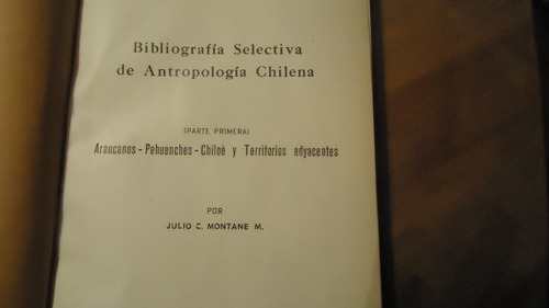 Pehuenches Chiloe,zona Central, Tierra Del Fuego Arqueologia