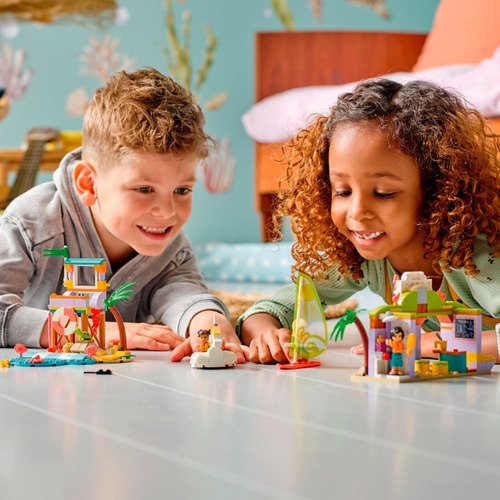 Lego Friends Genial Playa De Surf Con Amigos Set Completo Cantidad De Piezas 288
