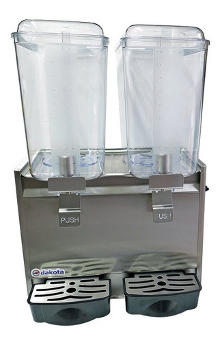 Máquina Refresquera Chichera 2 Tolvas 18 Lt Acero Inoxidable