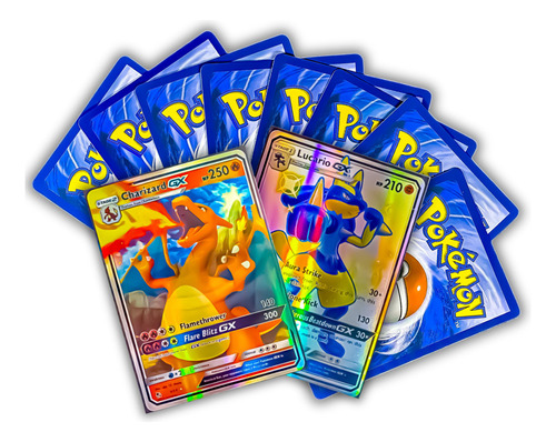 Lotes Pacotes 30 Cartas Pokemon Gx (sem Repetidas)