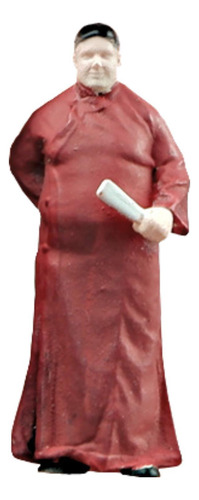 Figura De Ator Chinês 1:64, Fechando O Ventilador