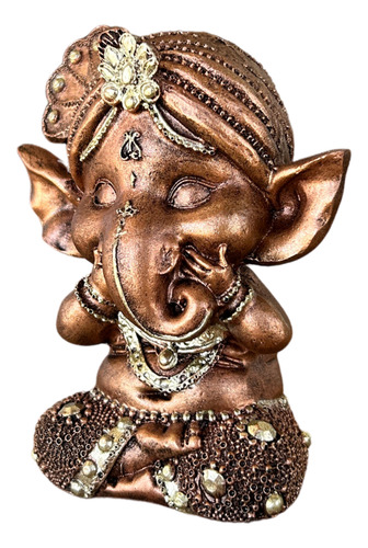 Juego Dioses Ganesh Bebés Sabios 10cm, 3 Virtudes, Jart