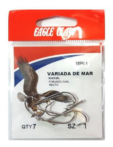 Anzuelos Para Mar Eagle Claw 189n-1 (7 Unidades)