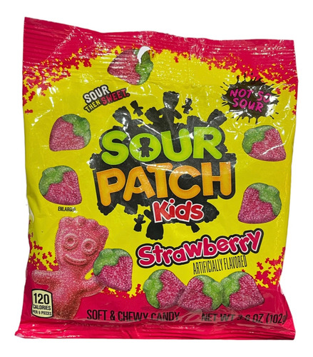 Dulces Sour Patch Kids Grape 102 Americanos