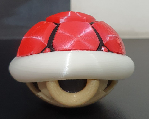 Caparazon Rojo Mario Kart Porta Juegos De Nintendo Switch