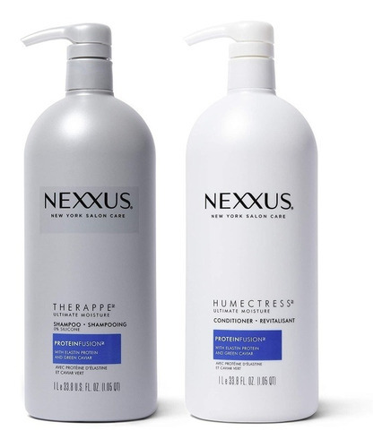  Nexxus Shampoo Y Acondicionador Con Proteína Americano 2lts