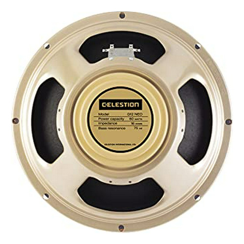 Altavoz De Guitarra  G12 Neo Creamback