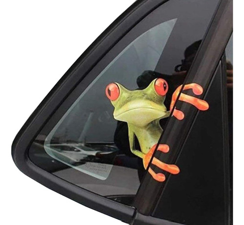 3d Cute Peep Frog Pegatinas Divertidas Coche Camión Ve...