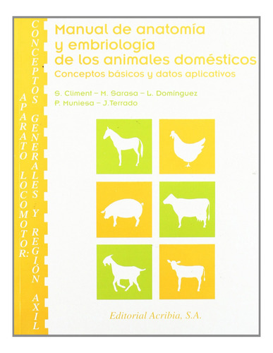 Manual Anatomia Embriologia De Animales Domesticos