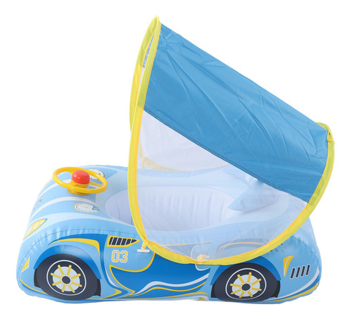 Flotador Inflable Para Alberca Con Forma De Coche Para Bebés