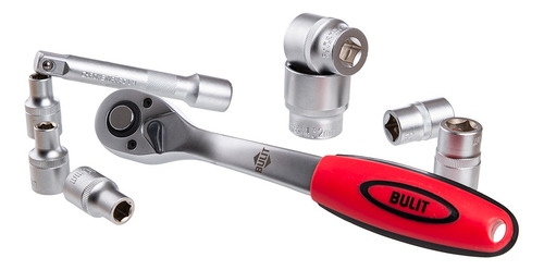 Juego De Llave Criquet Bulit 10 Tubos + Alargue - 1/2 - S800